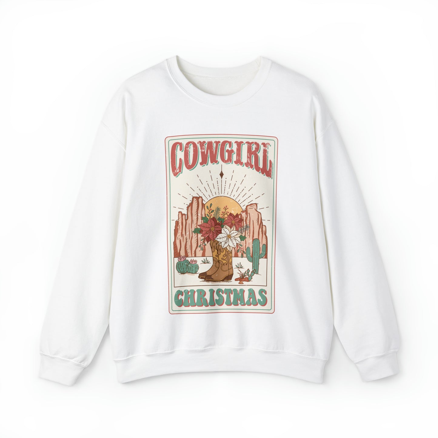 Cowgirl Christmas Sweatshirt