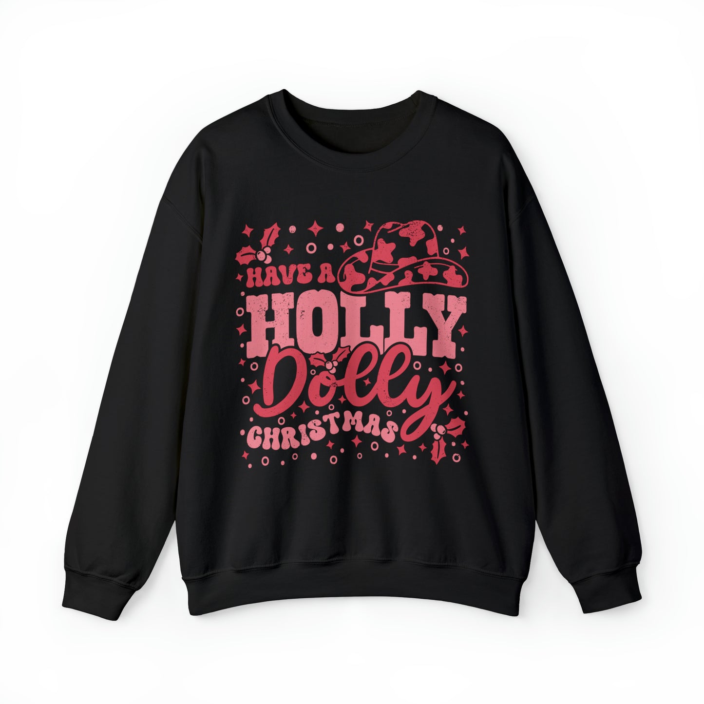 Holly Dolly Christmas Sweatshirt