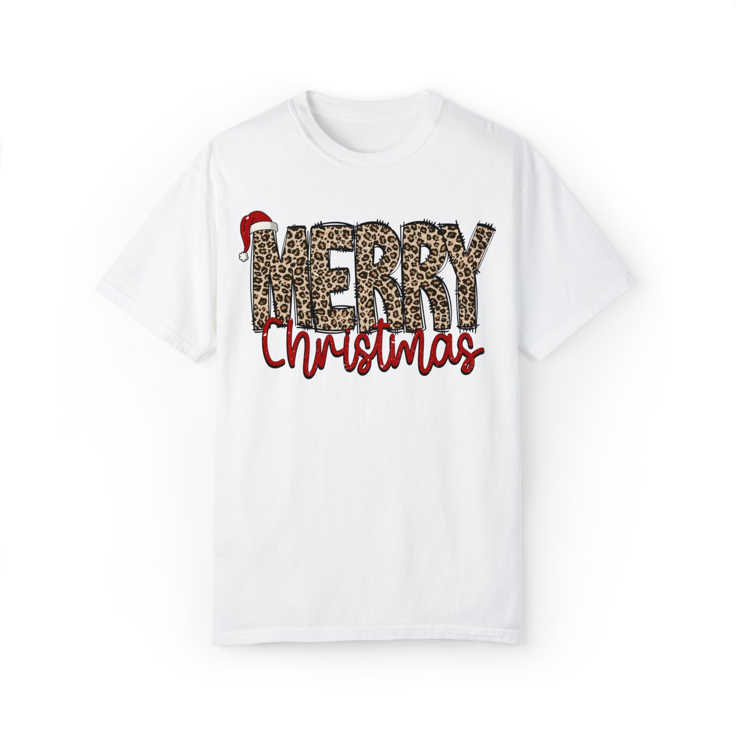 Merry Christmas Leopard T-Shirt