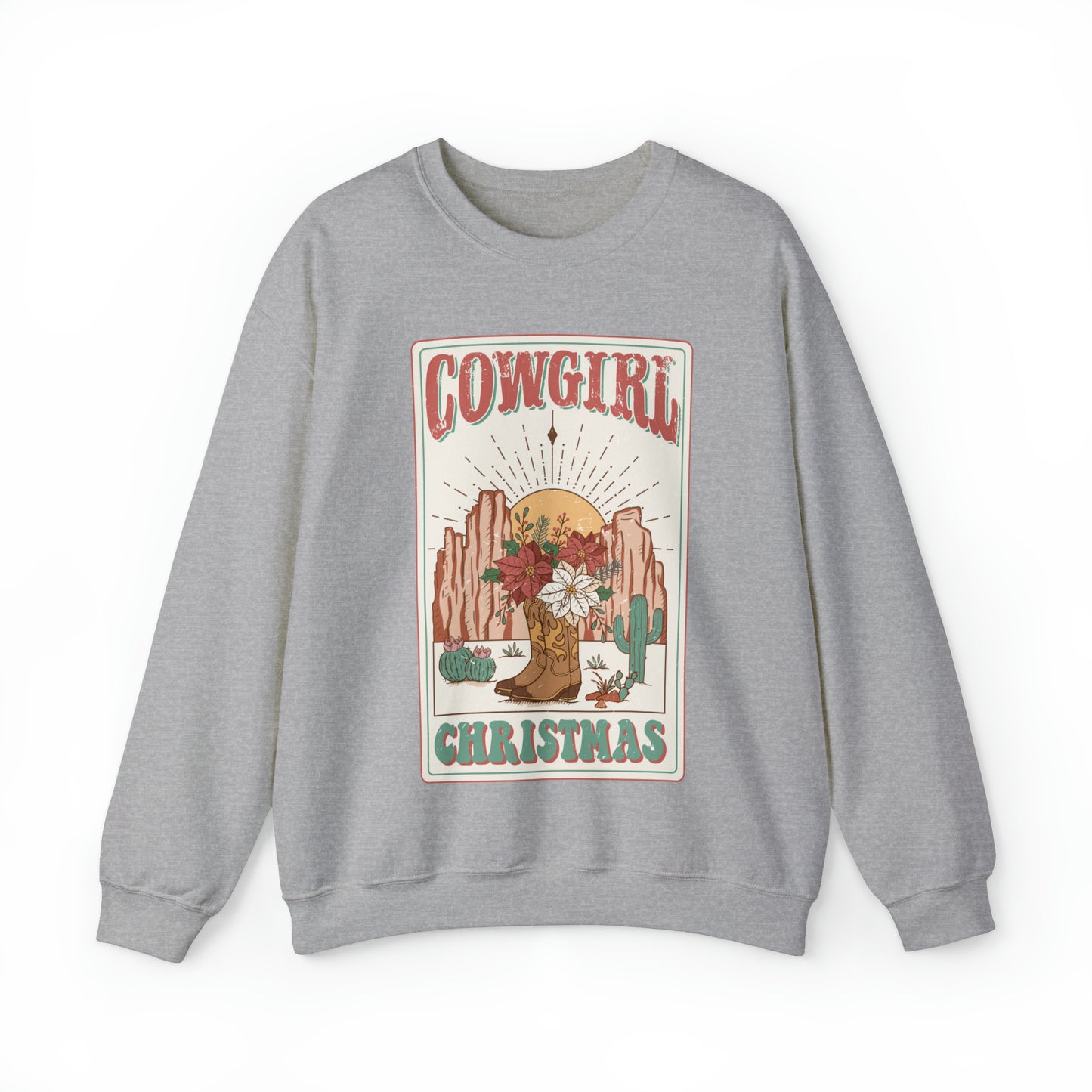 Cowgirl Christmas Sweatshirt