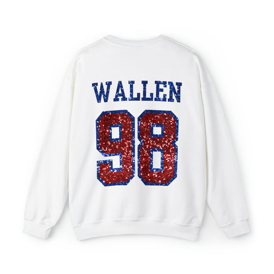 98 Braves Glitter Sweatshirt