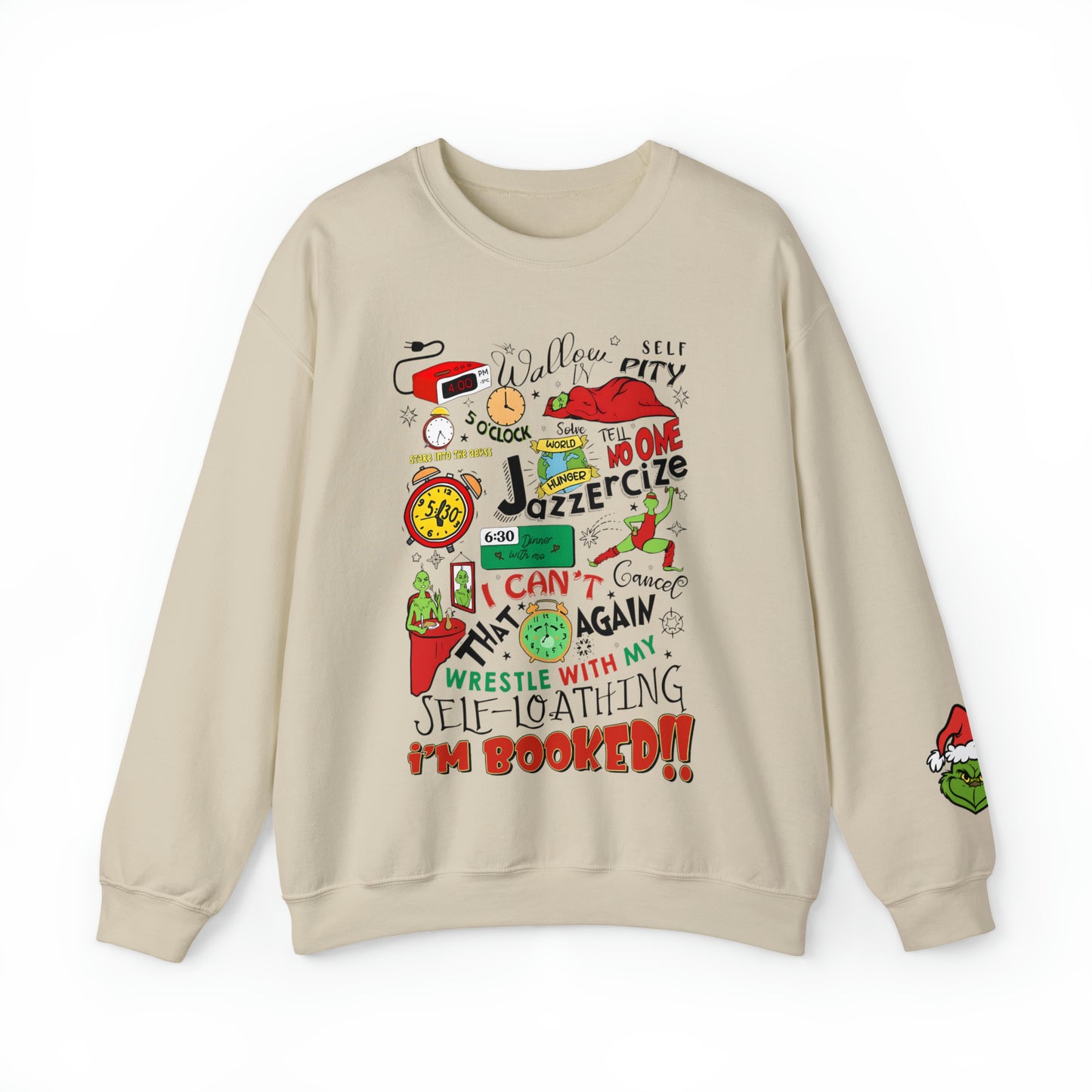 Grinch I’m Booked Sweatshirt