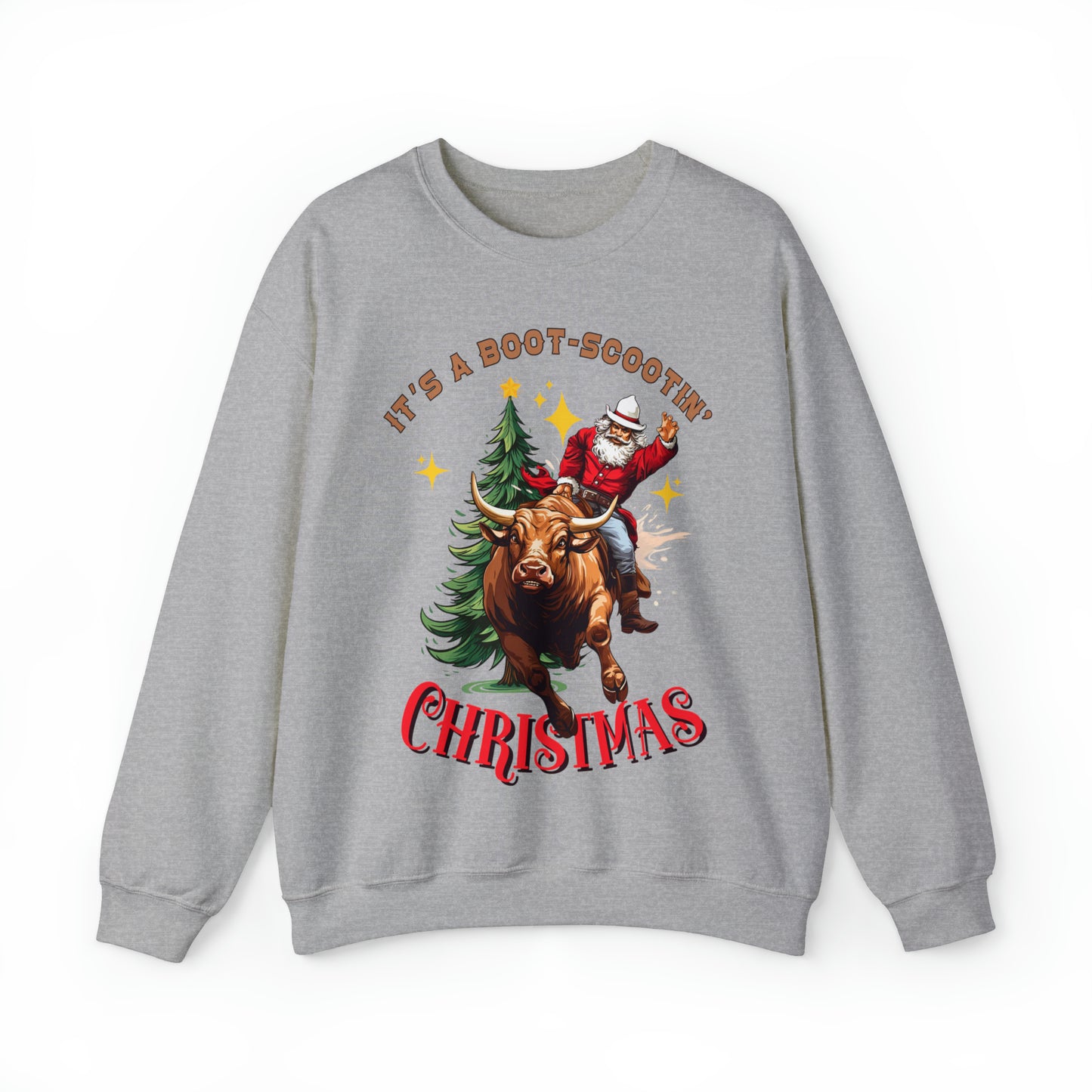 Boot Scootin ChristmasSweatshirt