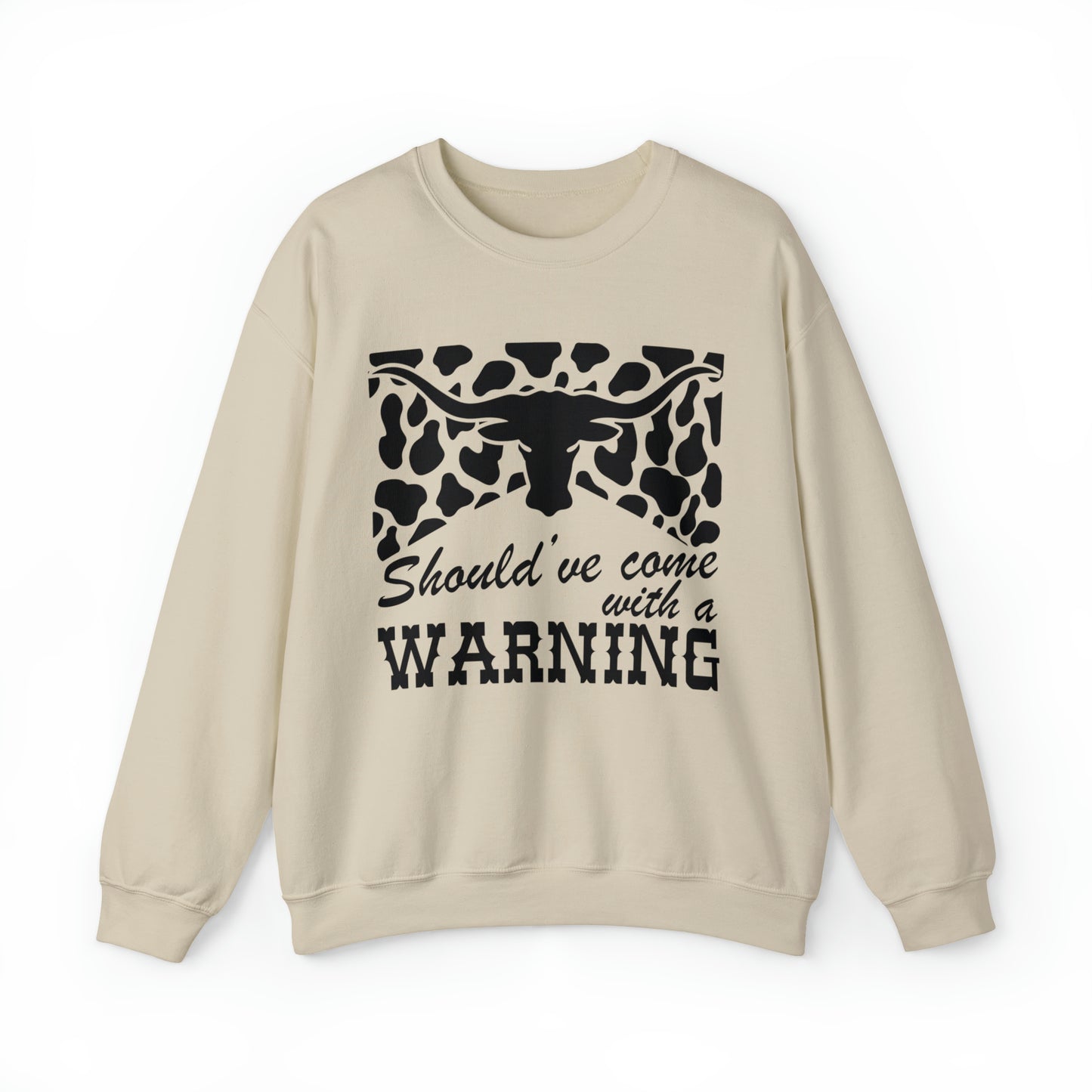 Warning Sweatshirt