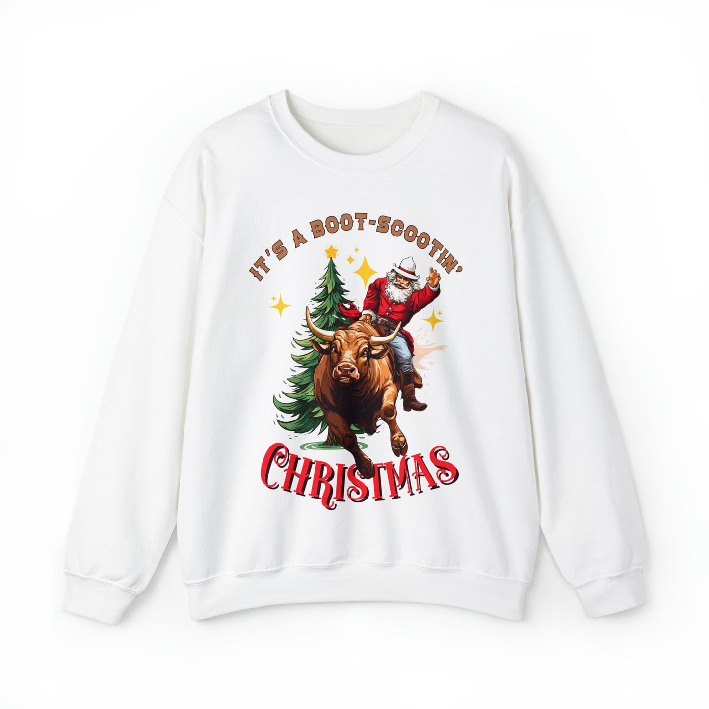 Boot Scootin ChristmasSweatshirt