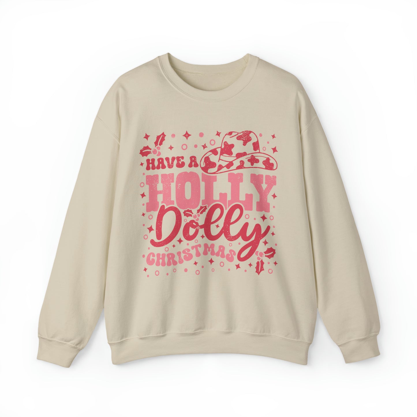 Holly Dolly Christmas Sweatshirt