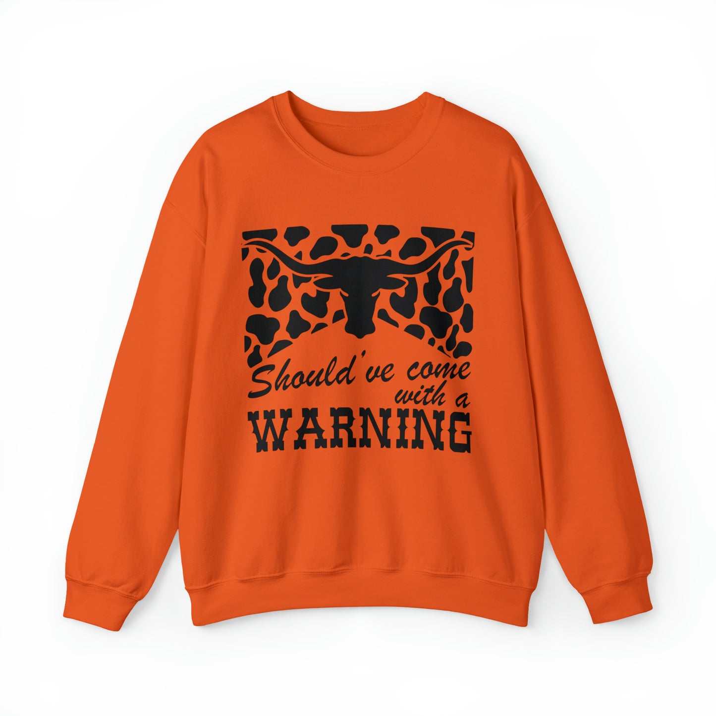 Warning Sweatshirt