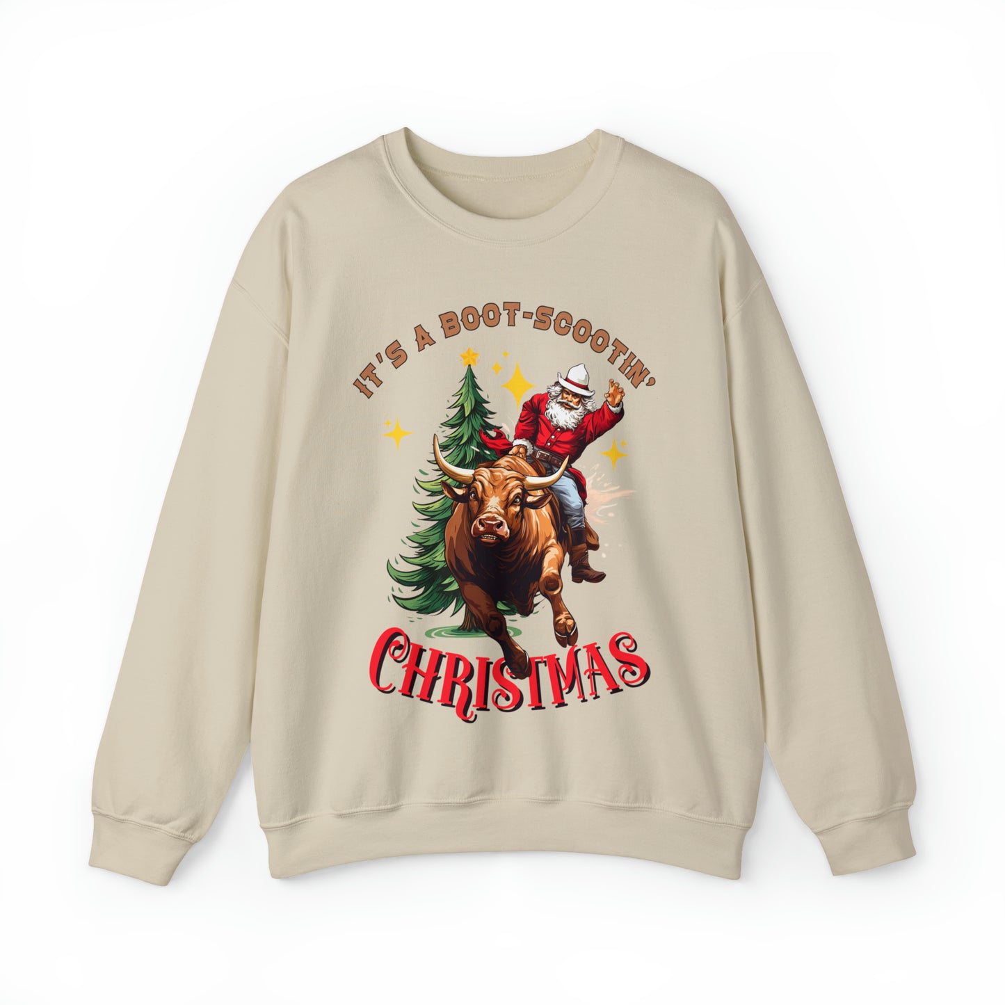 Boot Scootin ChristmasSweatshirt