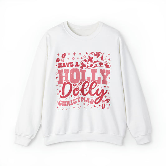 Holly Dolly Christmas Sweatshirt