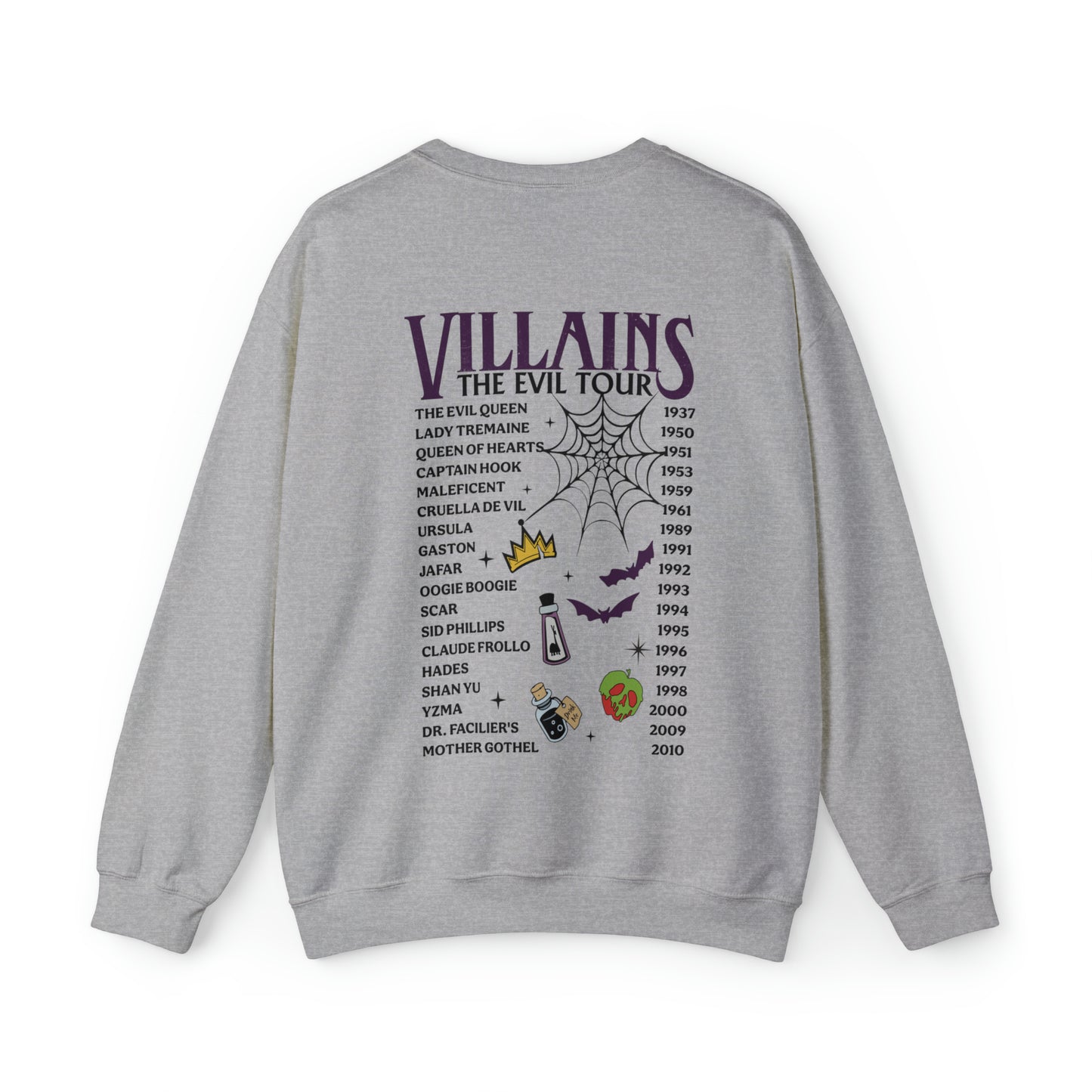 Villains Tour Sweatshirt