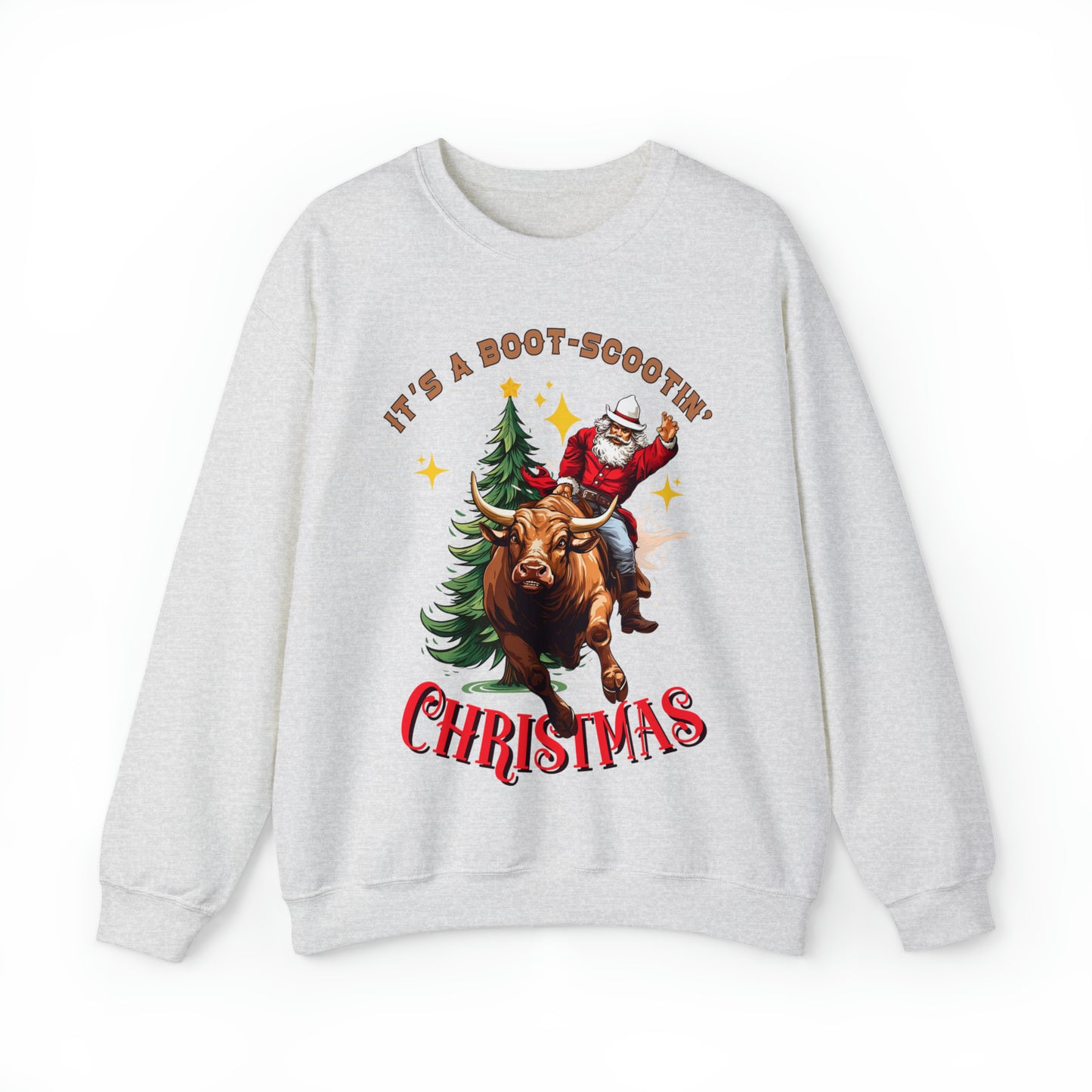 Boot Scootin ChristmasSweatshirt