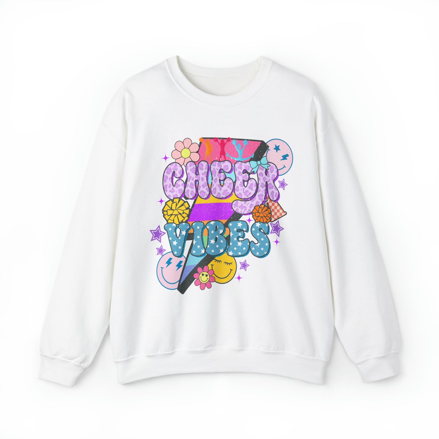 Cheer Vibes Smile Sweatshirt