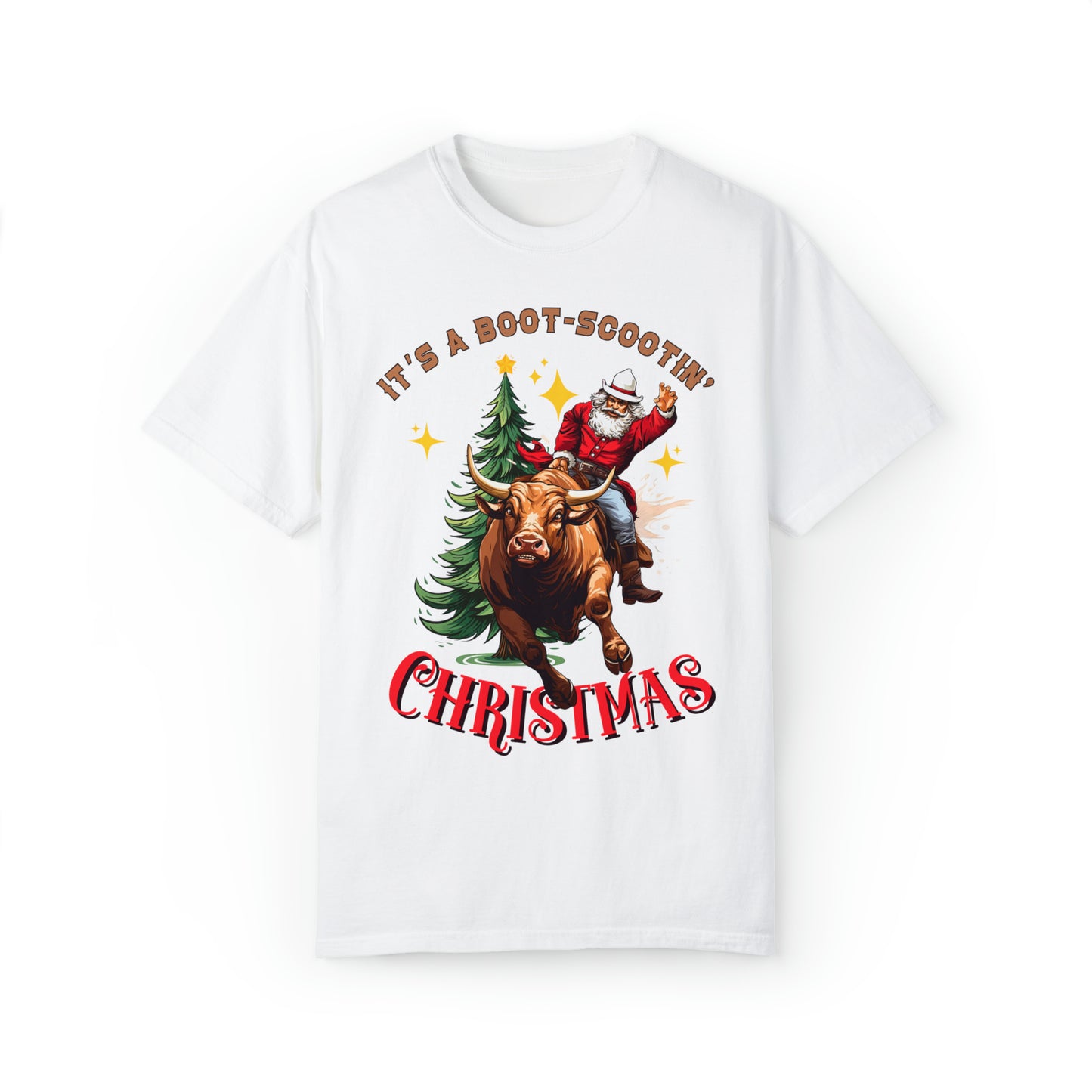 Boot Scootin Christmas T-Shirt