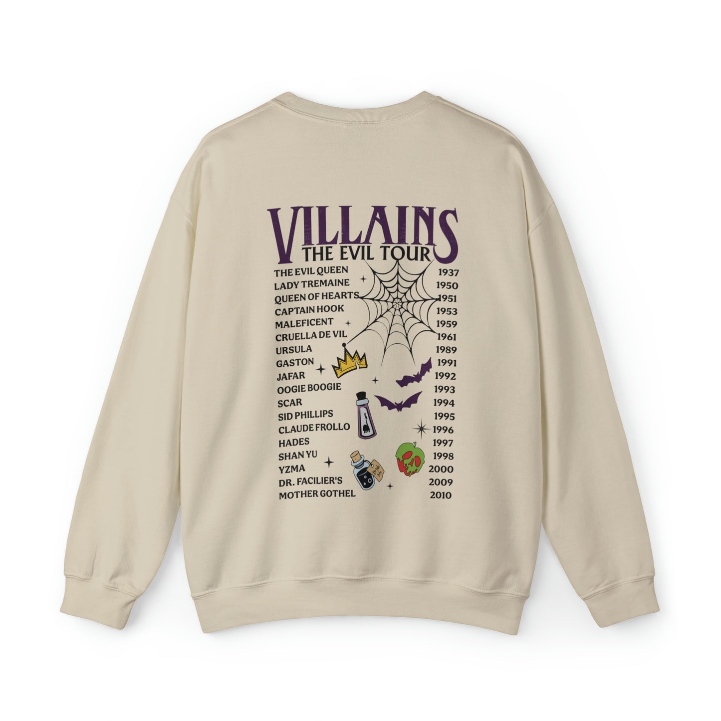 Villains Tour Sweatshirt