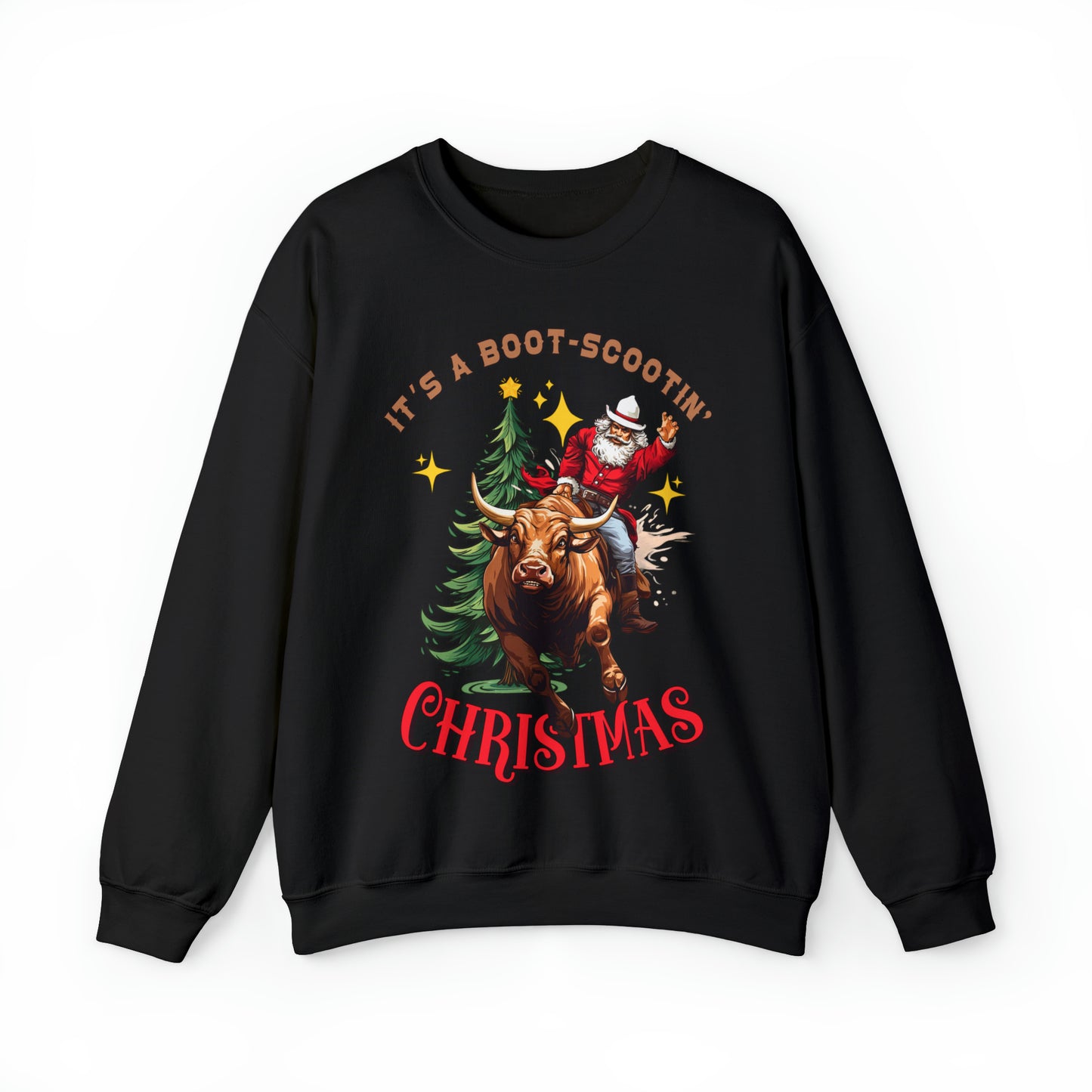 Boot Scootin ChristmasSweatshirt