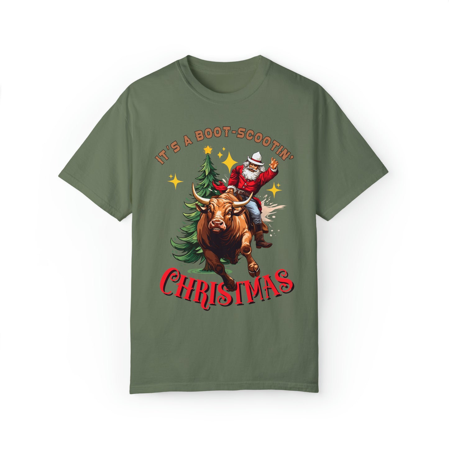 Boot Scootin Christmas T-Shirt