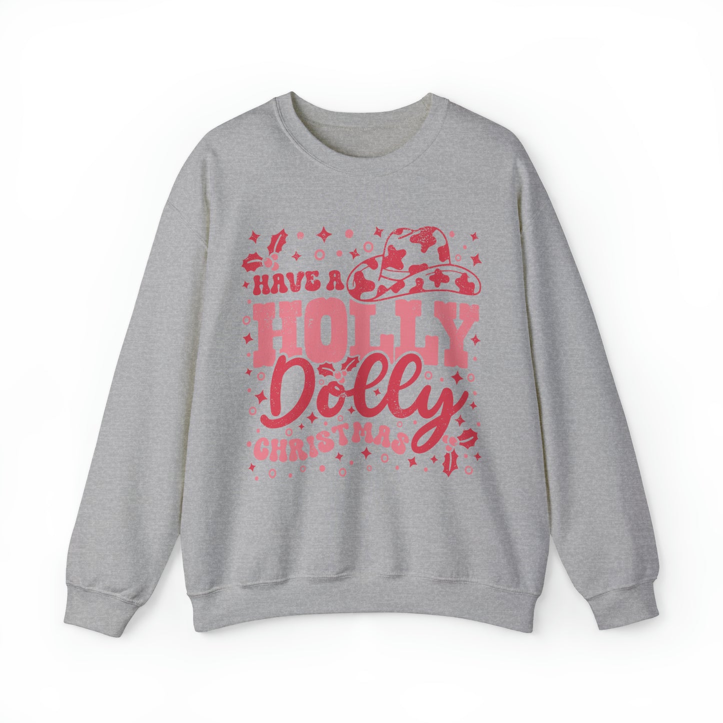 Holly Dolly Christmas Sweatshirt