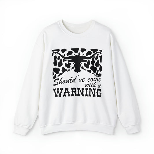 Warning Sweatshirt