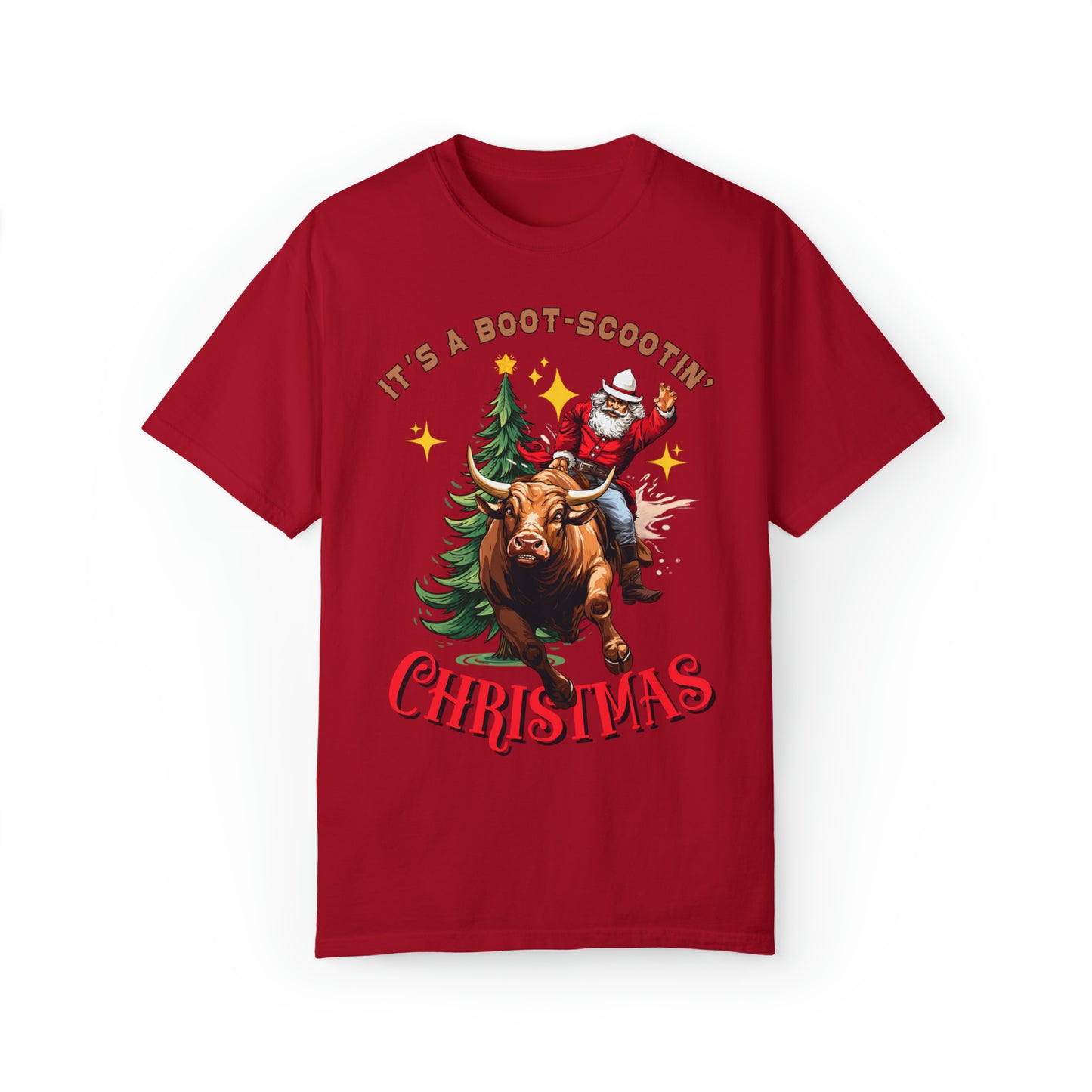 Boot Scootin Christmas T-Shirt