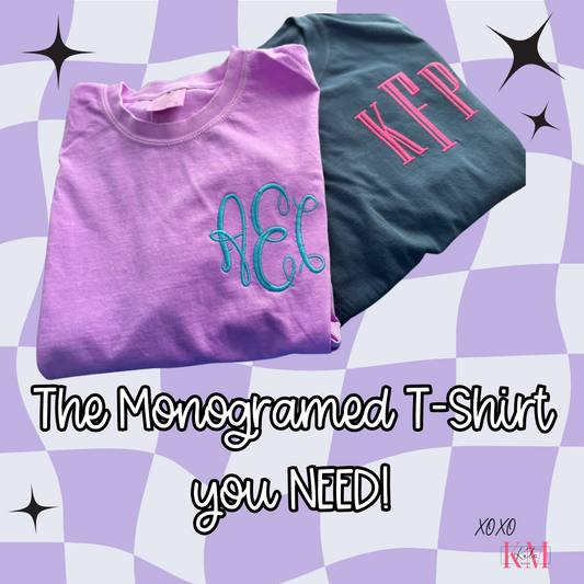Monogramed Mystery T-Shirt