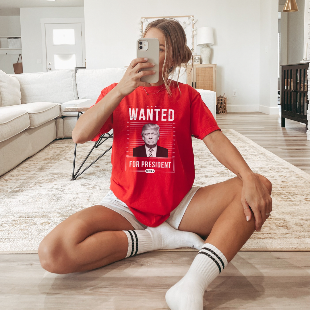 Trump Wanted For President T-Shirt