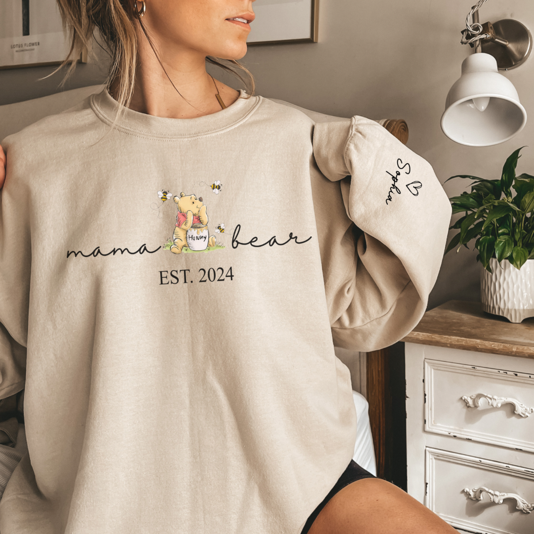 Custom Mama Bear Sweatshirt