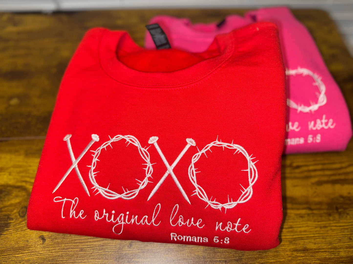 The Original Love Note Embroidered Sweatshirt