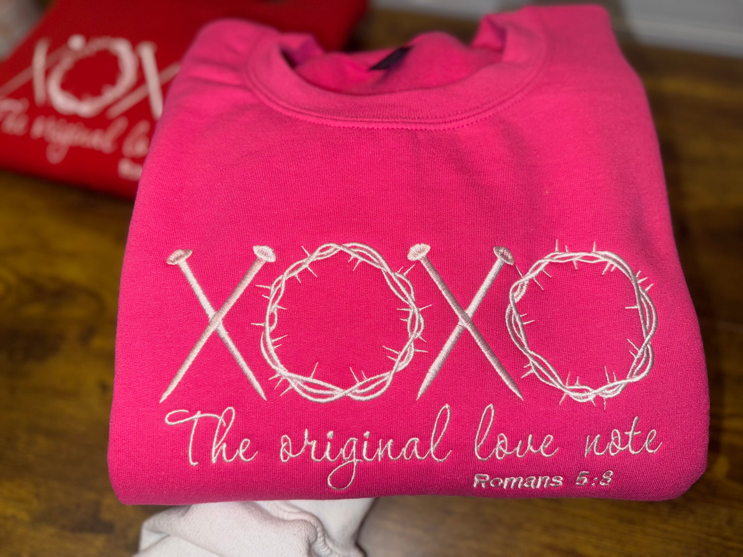 The Original Love Note Embroidered Sweatshirt