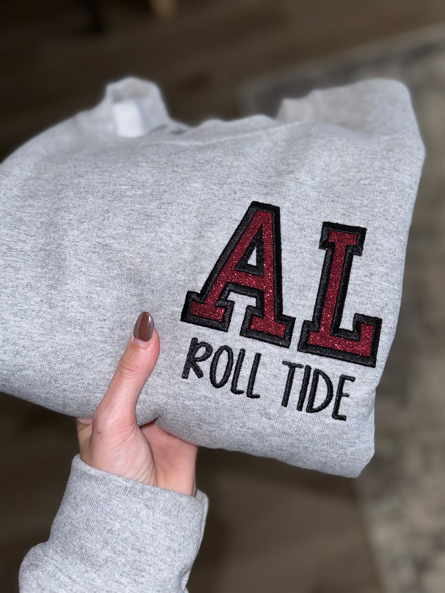 Alabama Roll Tide Pocket Embroidered Sweatshirt