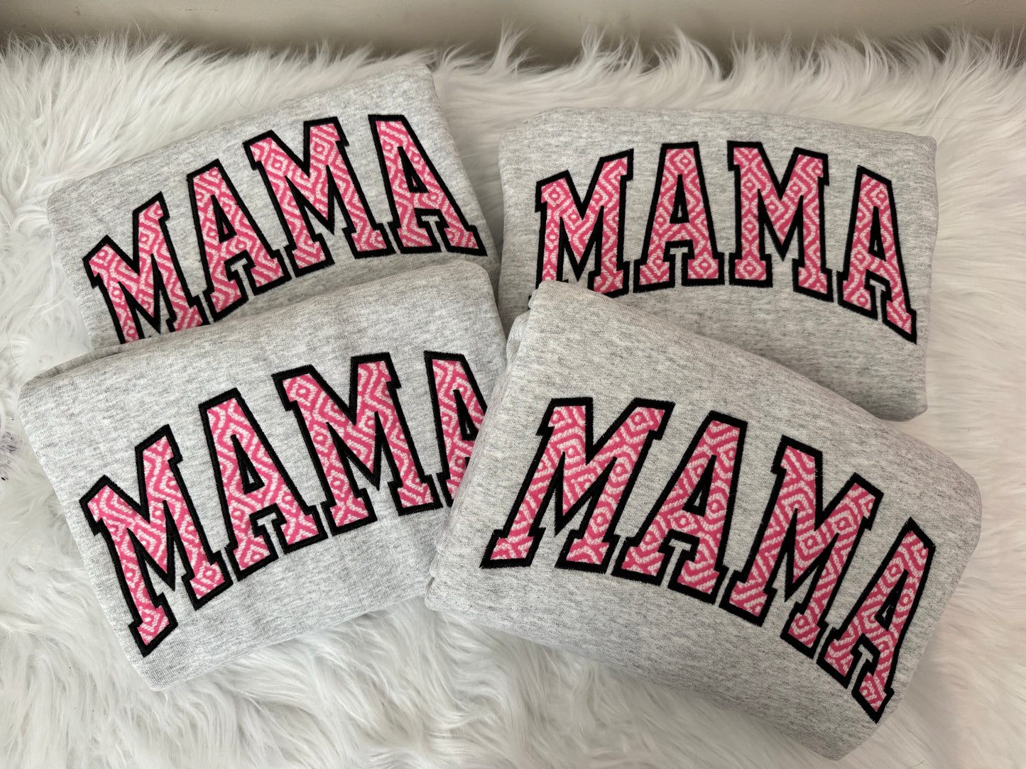 Southern Pink Mama Embroidered Sweatshirt