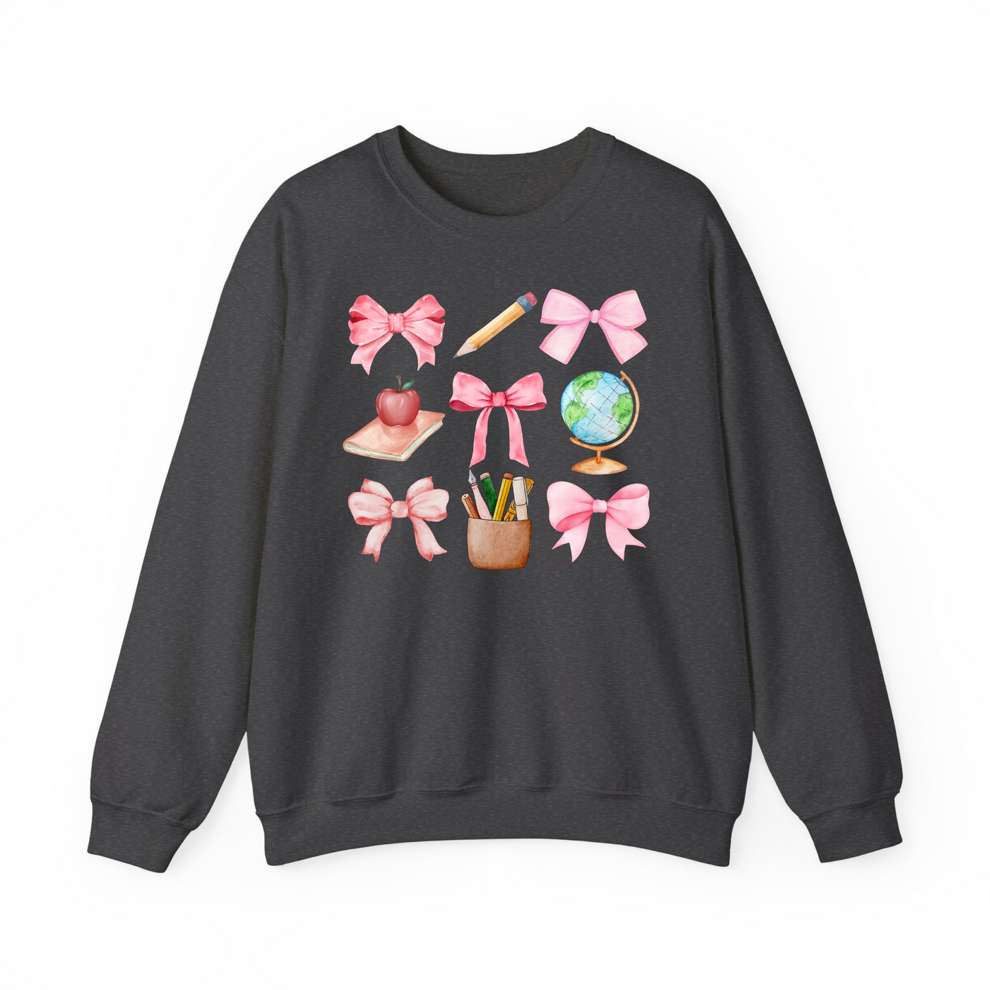 Teacher Bow Sweatshirt